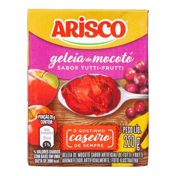 Geleia Mocotó Tutti Frutti Arisco 220g