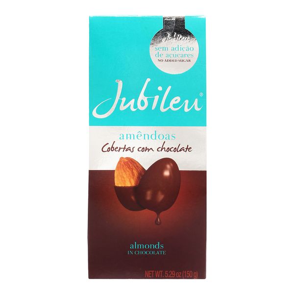 Amêndoas com Chocolate Sem Açúcar Jubileu 150g