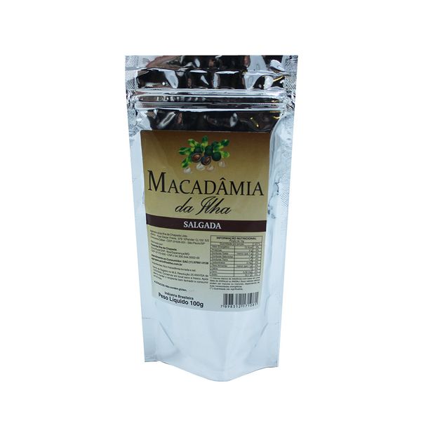 Macadâmia Salgada Ilha da Chapada - 100g