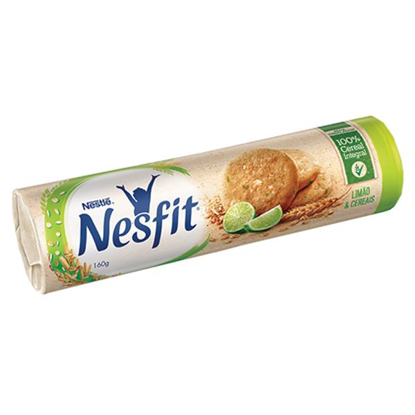 Biscoito Limão e Cereais Nesfit 160g