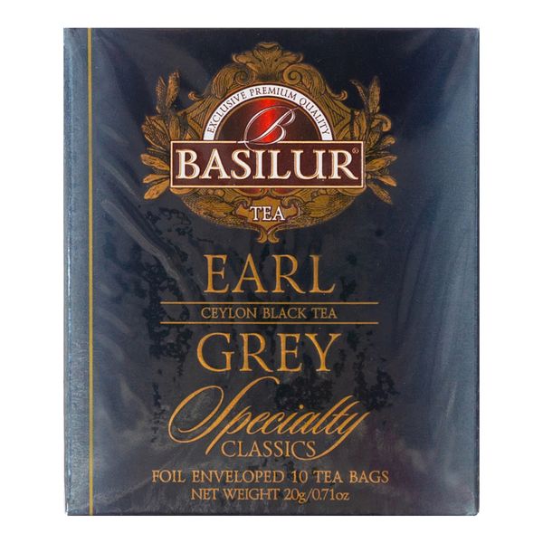 Chá Preto Earl Grey Basilur 20g