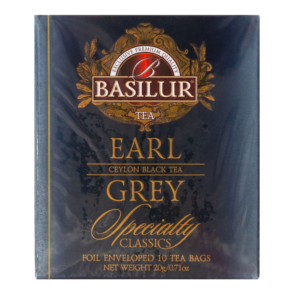 Chá Preto Earl Grey Basilur 20g