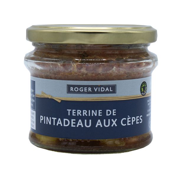 Patê Carne Suína Galinha D'angola e Cogumelo Roger Vidal 180g