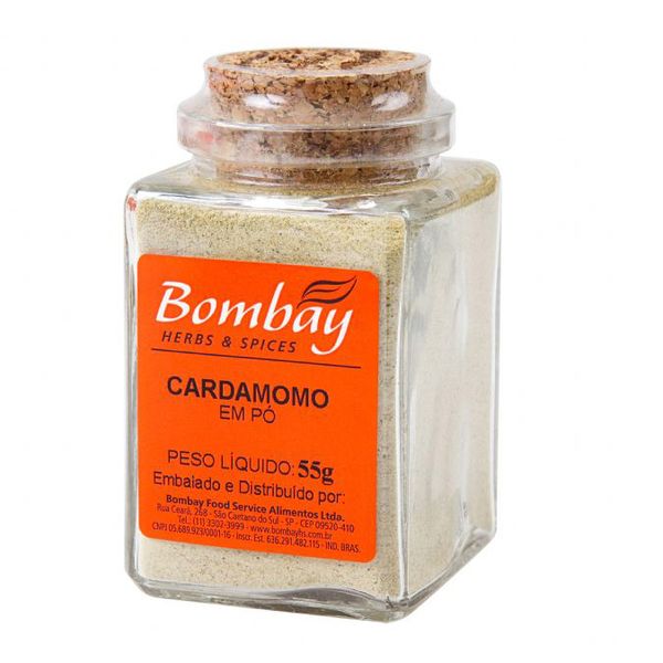 Cardamomo em Pó Bombay 55g