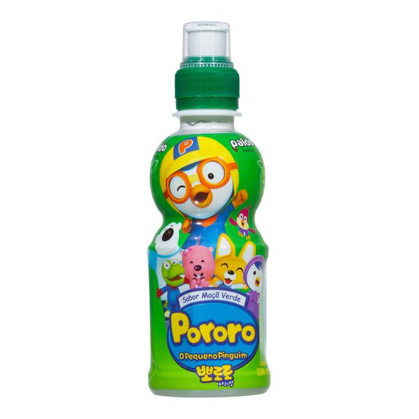 Suco Pororo Sabor Maçã Verde Paldo 226ml