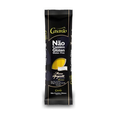 Macarrão de Arroz Espaguete Comum Sem Glúten Casarão 500g