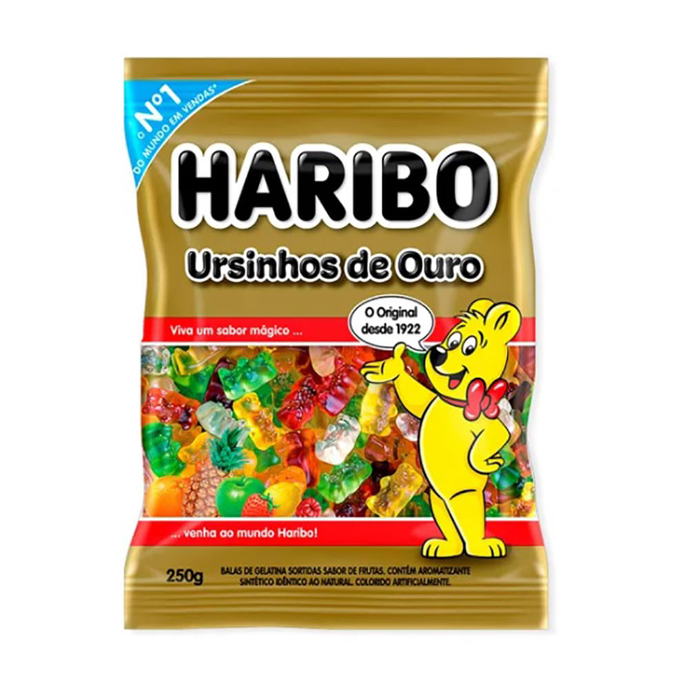 Bala Ursinho de Ouro Haribo 220g