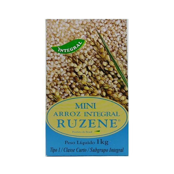 Arroz Mini Integral Polido Ruzene 1Kg