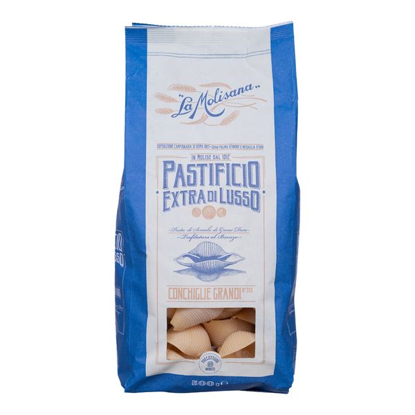 Macarrão Conchiglie Grandi Extra Di Lusso La Molisana 500g