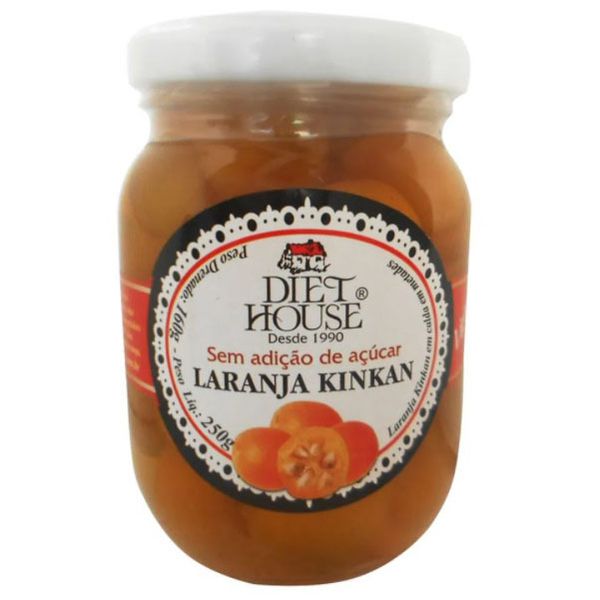 Compota de Laranja Kinkan Sem Açucar Diet House 250g
