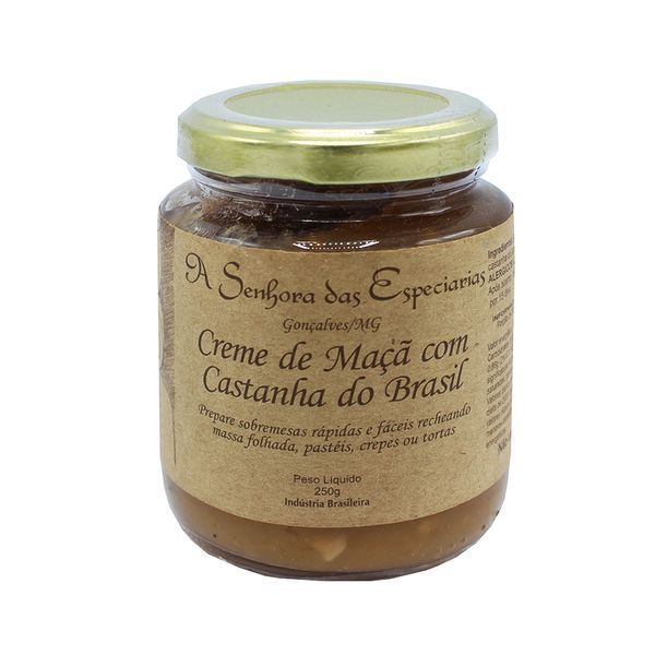Creme de Maça com Castanha Senhora das Especiarias 260g