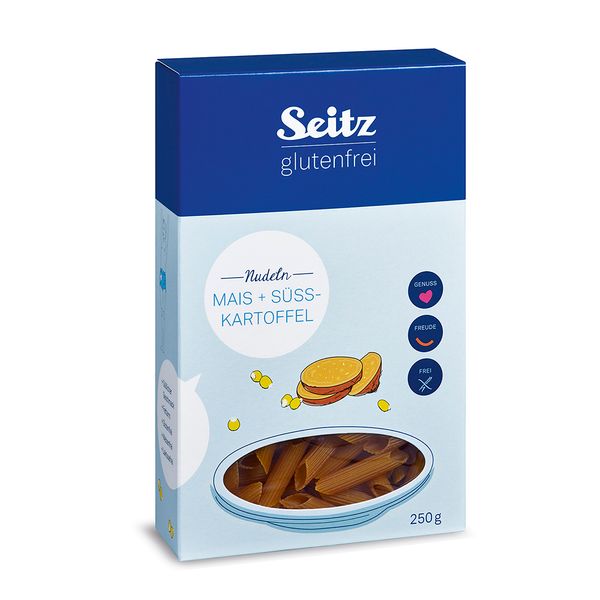 Macarrão de Milho com Batata Doce Sem Glúten Seitz 250g