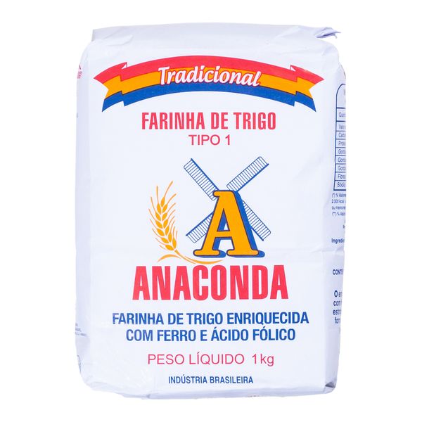 Farinha De Trigo Anaconda Tipo1 1kg
