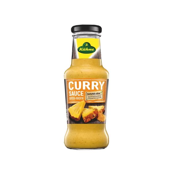 Molho Curry Abacaxi Kuhne 250ml