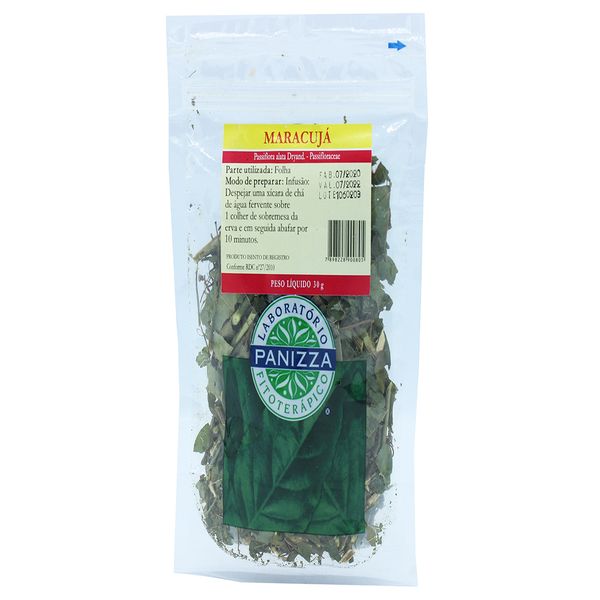 Chá Sabor Maracujá Panizza 30g