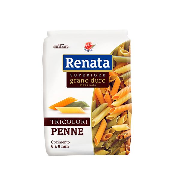 Macarrão Tricolori Penne Renata 500g