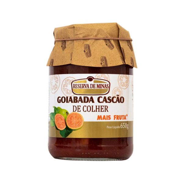 Goiabada Cascão de Colher Reserva de Minas 650g