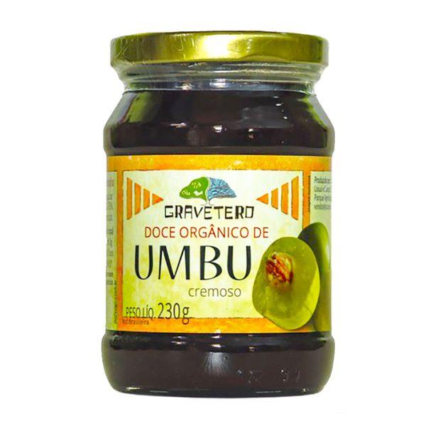 Doce Orgânico de Umbu Cremoso Gravetero 230g