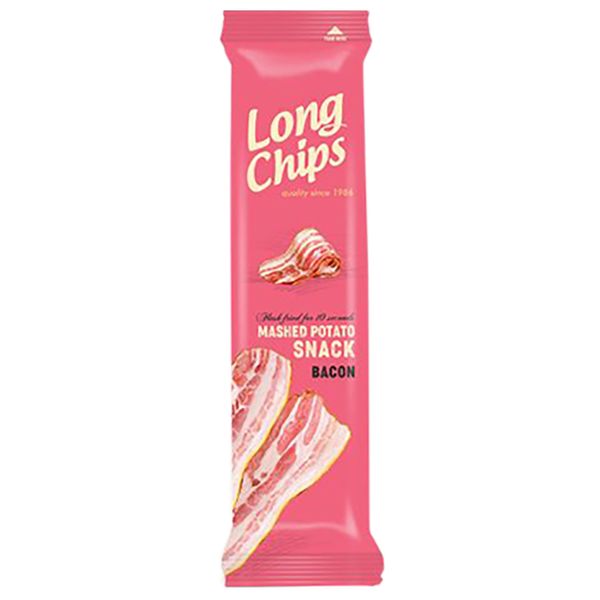 Snack de Batata Sabor Bacon Long Chips 75g