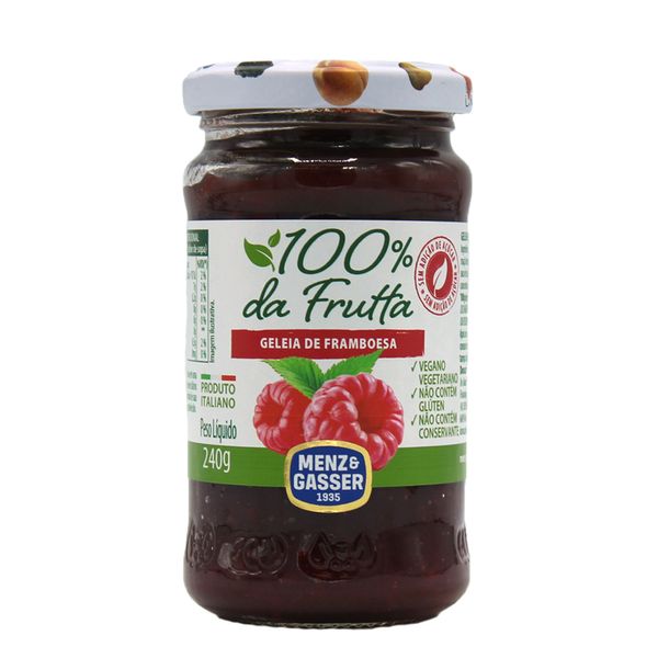Geleia de Framboesa Menz & Gasser 240g