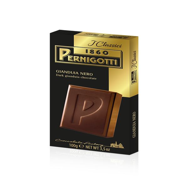 Chocolate Amargo com Pedaços de Avelã Pernigotti 100g