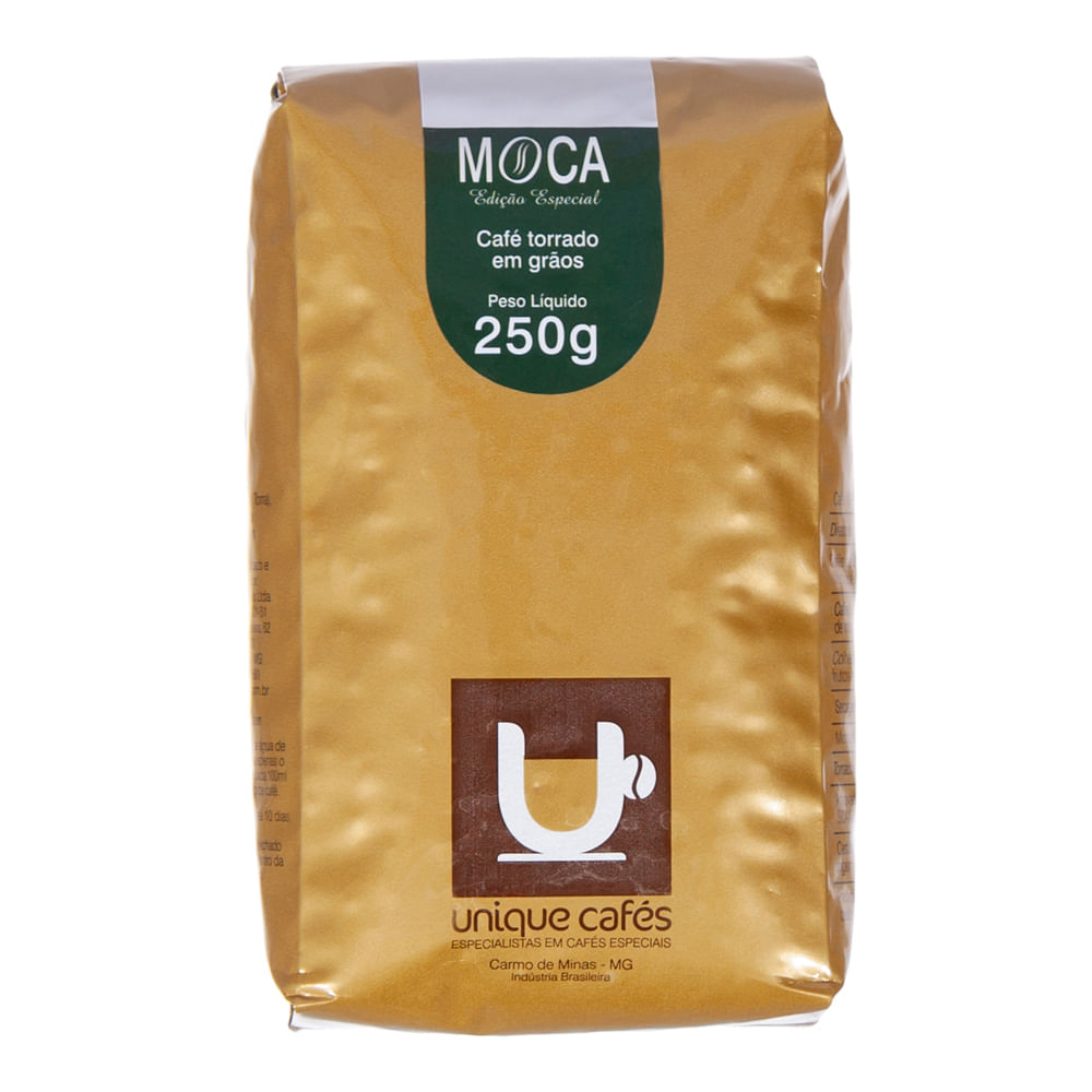 Café Unique Torrado Em Grãos 250g