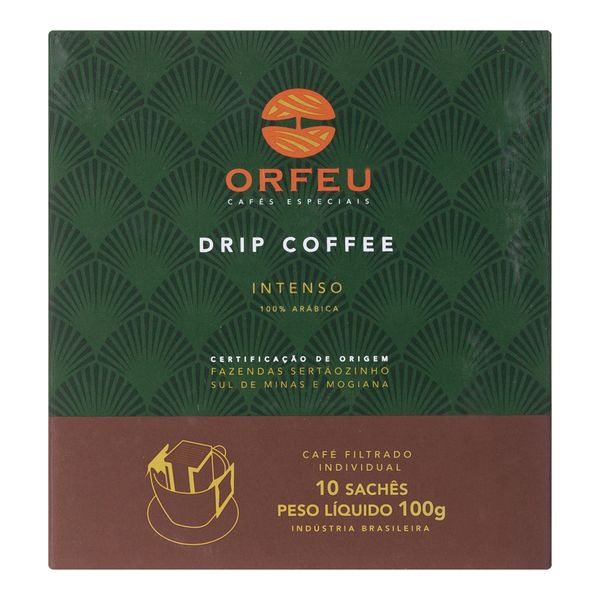 Café Orfeu Drip Coffee Intenso 100g