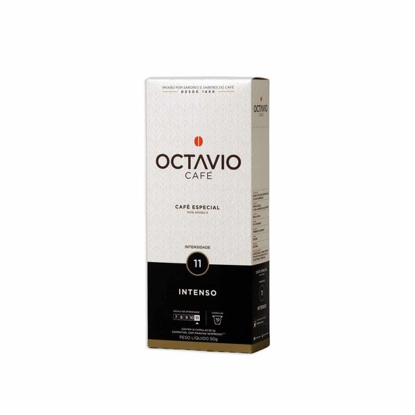 Café Intenso em Capsulas 10x5G Octavio 50g