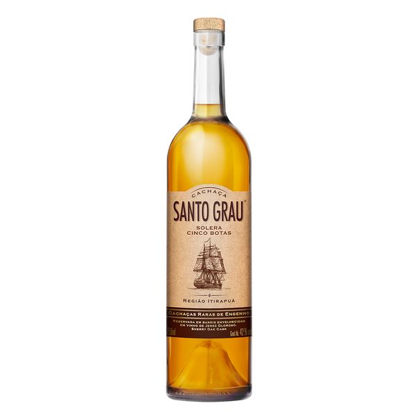 Cachaça Santo Grau Soleira Cinco Botas 750ml
