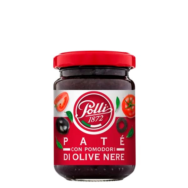 Patê de Azeitona Preta e Tomate Seco Polli 140g