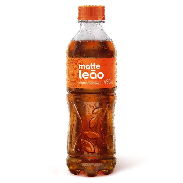 Chá mate leão natural 450ml