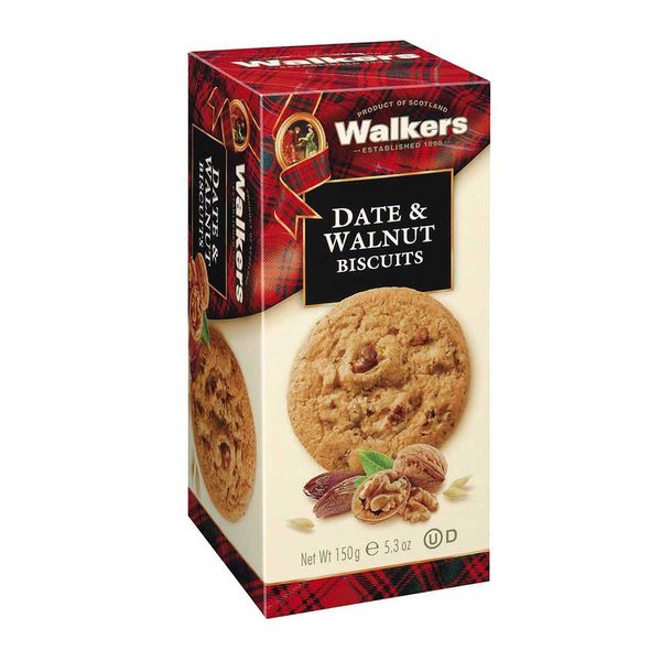 Biscoitos de Tâmaras e Nozes Walkers 150g