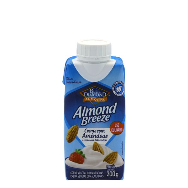 Creme de Amêndoas Blue Diamond 200g