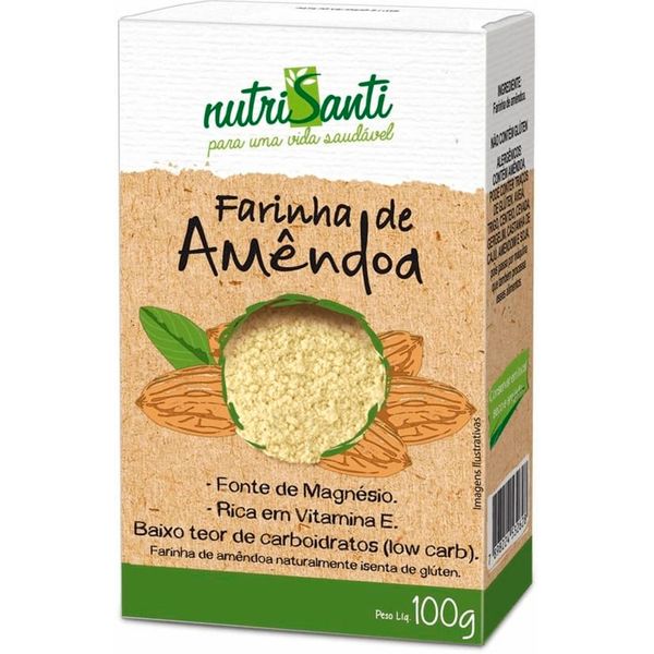 Farinha de Amêndoa NutriSanti 100g