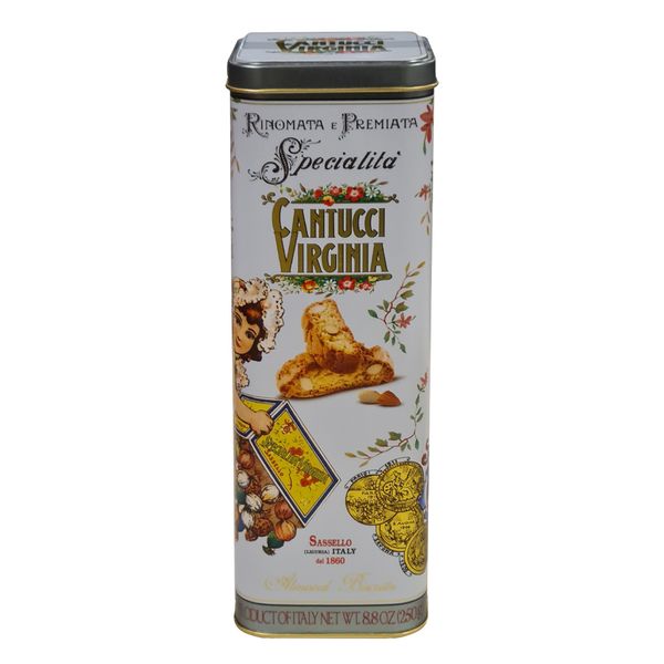 Biscoito Amanteigado Amaretti Cantucci Virginia 250g