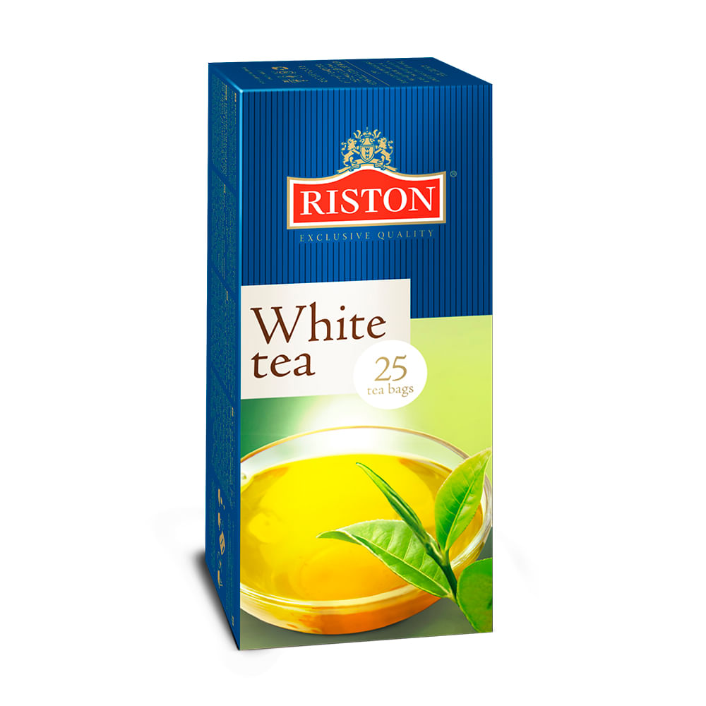 Chá Branco Pure Riston 25 Sachês