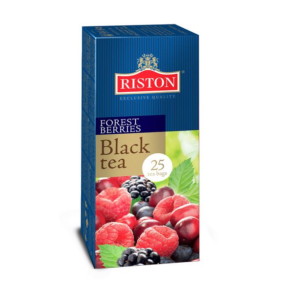 Chá Preto Forest Berries Riston 25 Sachês