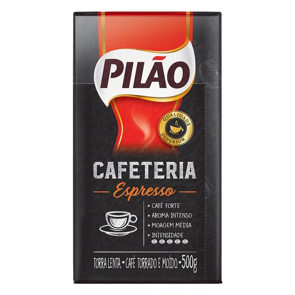 Café Espresso Cafeteria Moído Pilão 500g