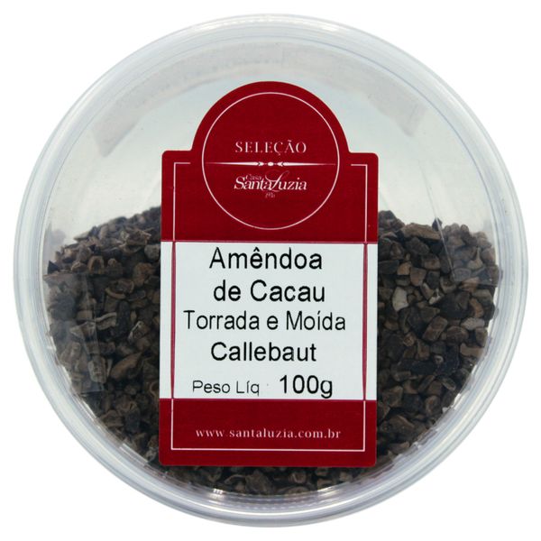 Amêndoa de Cacau Torrada e Moída Callebaut 100g