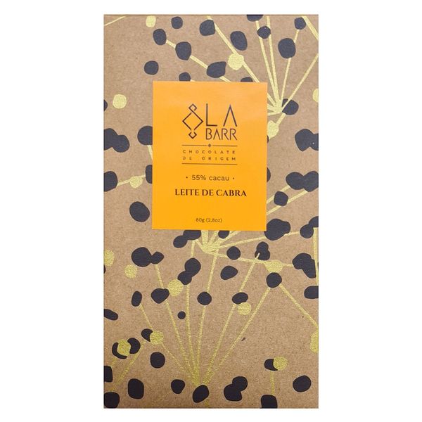 Chocolate 55% Cacau Leite de Cabra Labarr – 80g