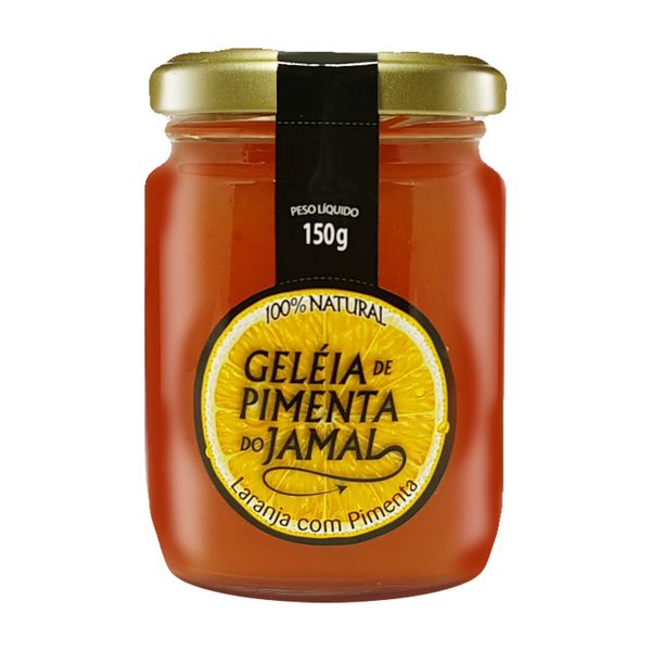 Geleia de Pimenta do Jamal de Laranja Com Pimenta 150g