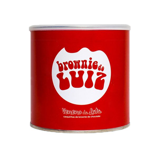Casquinhas de Brownie sabor Chocolate Brownie do Luiz 200g