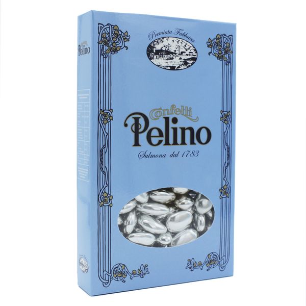 Confeito de Amêndoa Prateada Pelino 250g