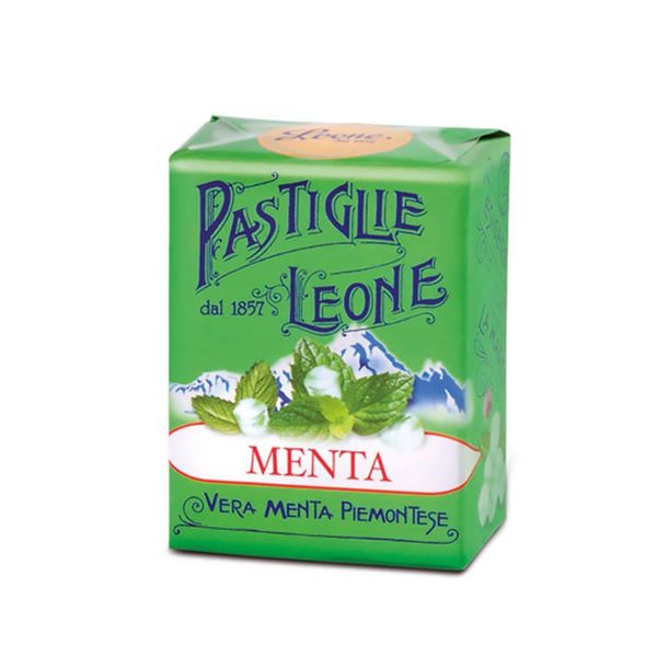 Bala Pastilha Vegetariana Menta Leone – 27g