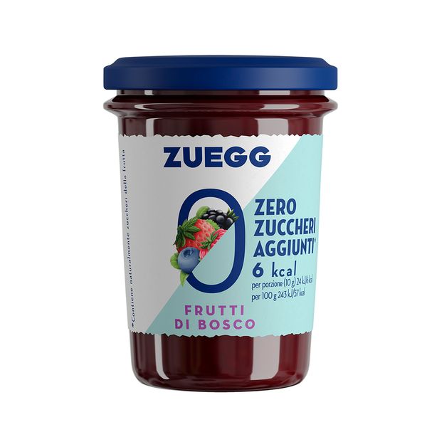 Geleia de Frutas Silvestres Zero Açúcar Zuegg 220g