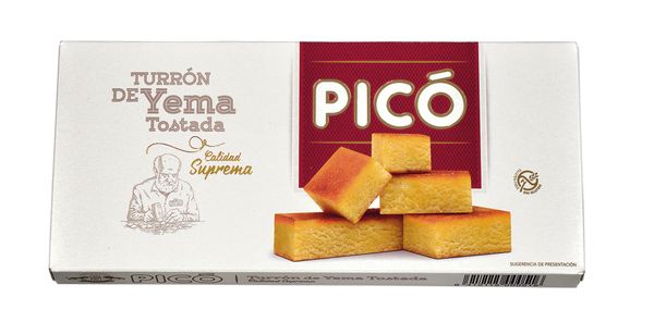 Torrone de Gema Tostada Picó 250g