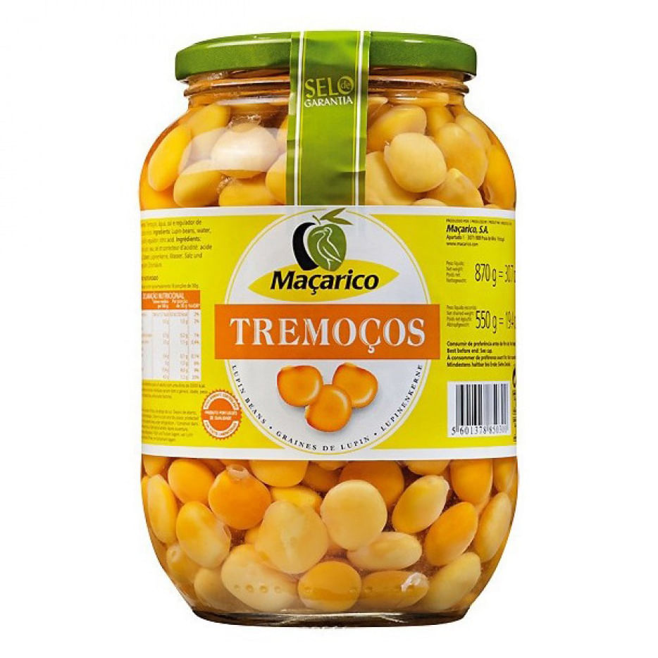 Tremoços Maçarico 870g
