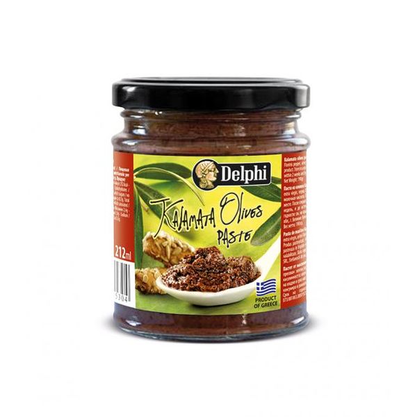 Pasta de Azeitona Preta Delphi 190g