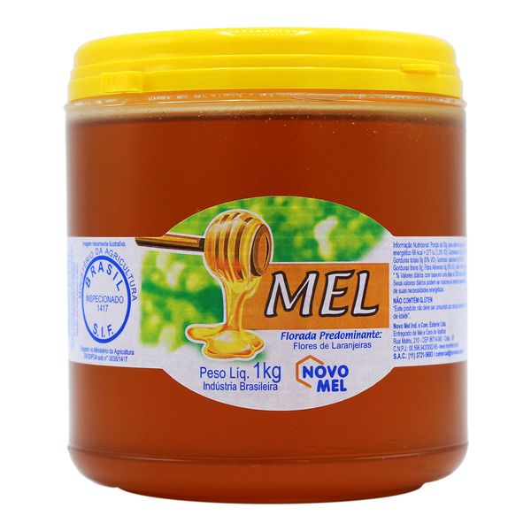 Mel Flores de Laranjeira Novo Mel 1kg
