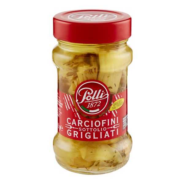 Alcachofra Grelhada em Óleo de Girassol Polli 185g